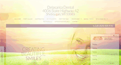 Desktop Screenshot of delasantadental.com